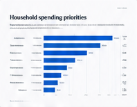 Sample page 3 of DRC Consumer Outlook 2027: Spending priorities